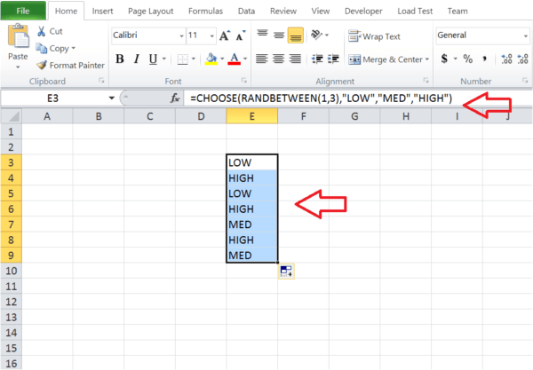 Creating Random Data in Excel using RANDBETWEEN and CHOOSE - Excel TV