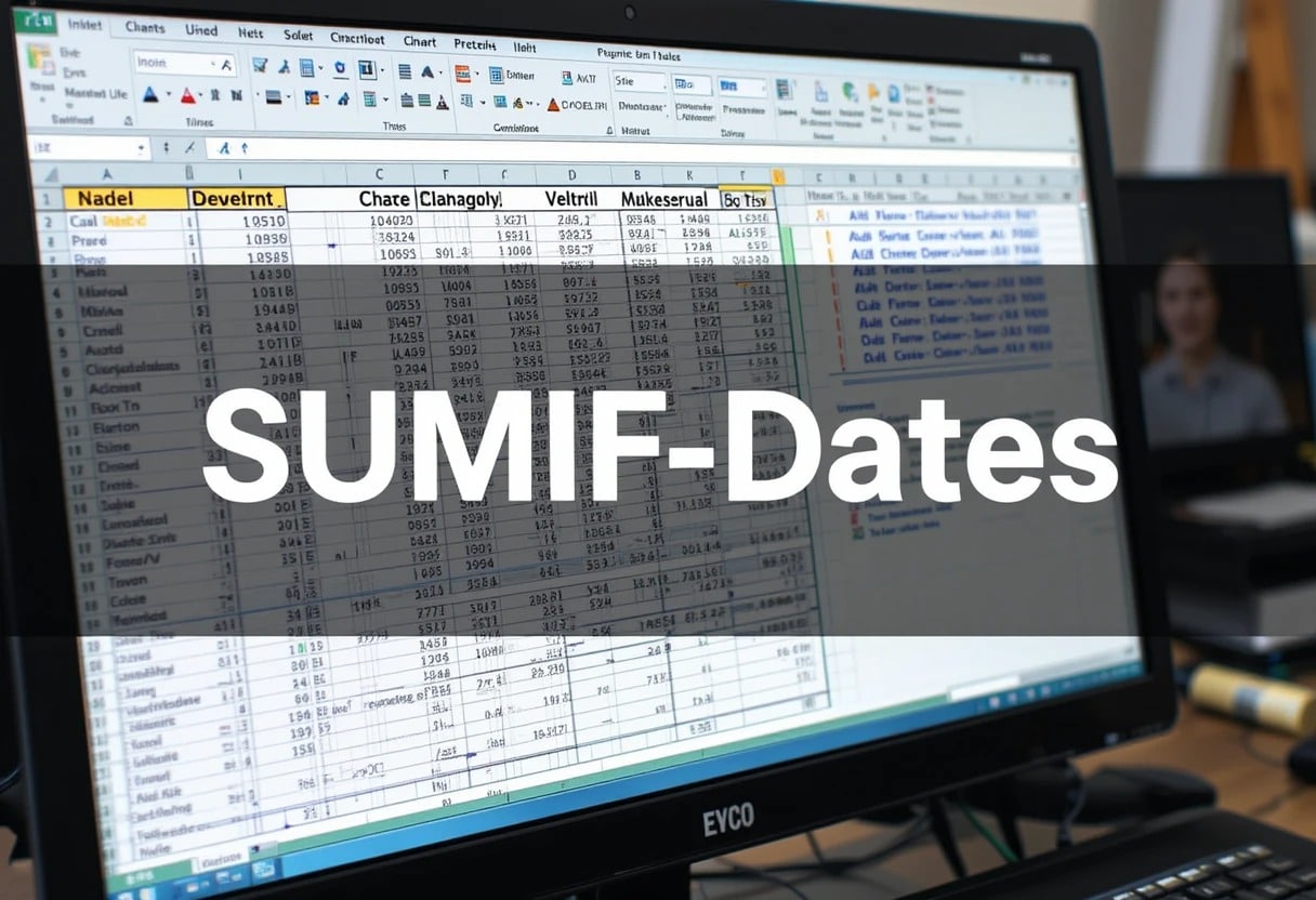 Excel SUMIF Between Dates