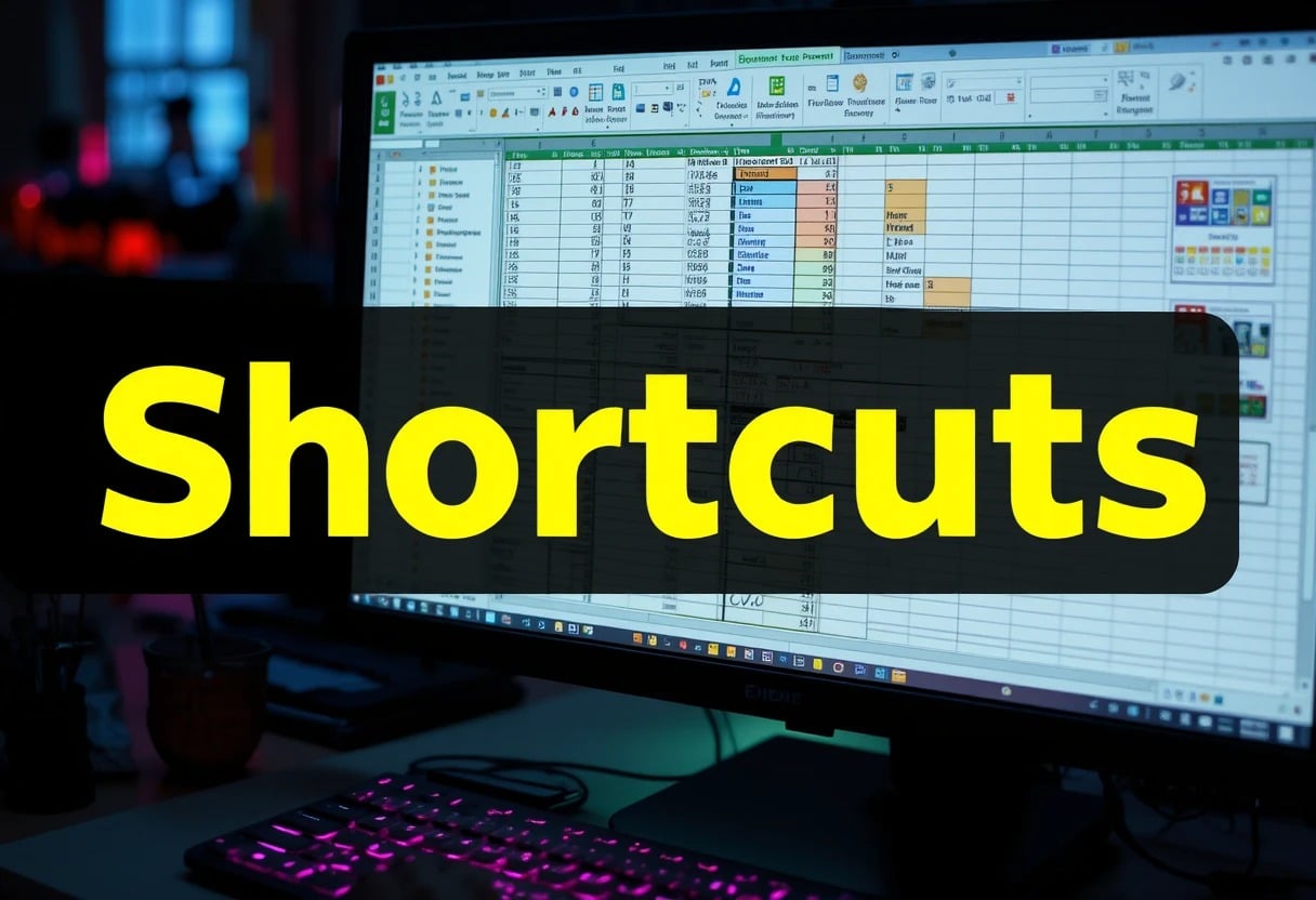 Excel Shortcuts Finance