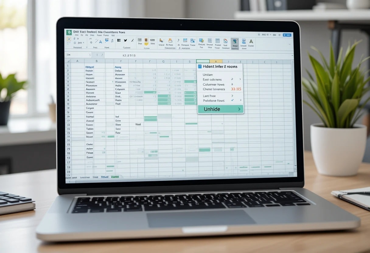 Excel Unhide All Mac