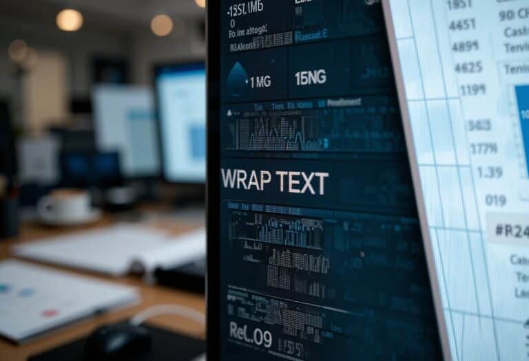 wrap text in excel online