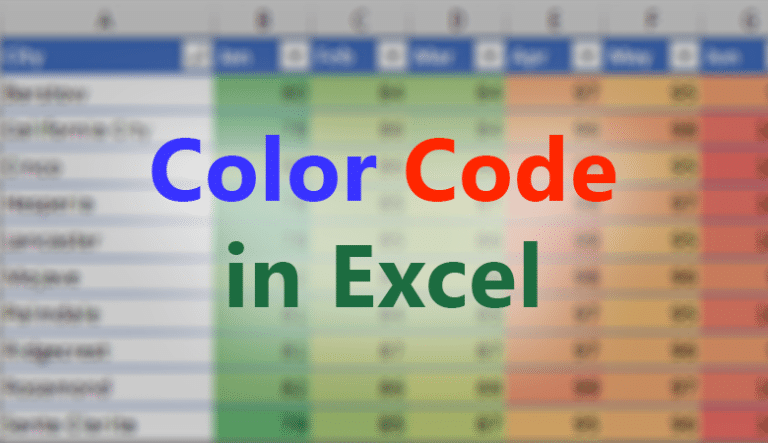 How to Color Code in Excel for Enhanced Data Visualization - Excel TV