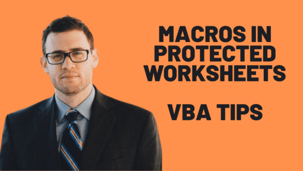 macros in protected worksheets