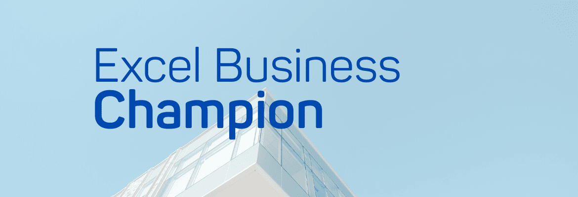 excel business champion