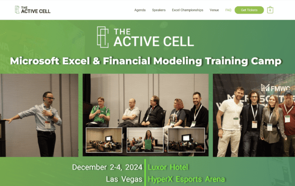 Financial Modeling event